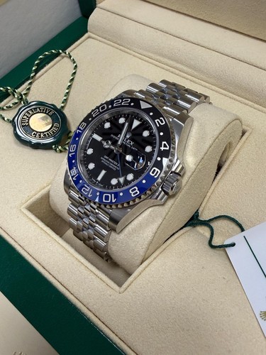 Rolex gmt master - ii, batgirl