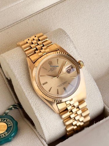 Gold jubilee style watch - jubilee,
