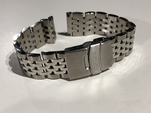 Seiko 22mm rice bead jubilee - 22mm,