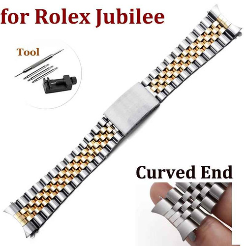 Luxury curved end - curved, band