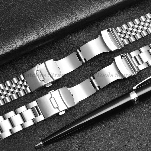 Stainless steel watch - steel,