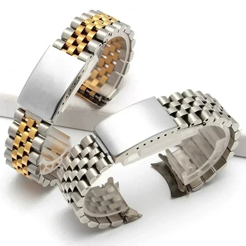 Luxury curved end watch band - end,