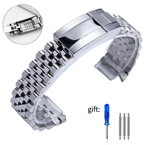 904l jubilee watch band 20mm - jubilee,