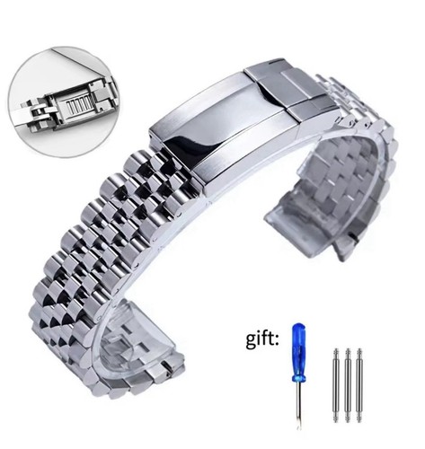 904l jubilee watch band 20mm - jubilee,