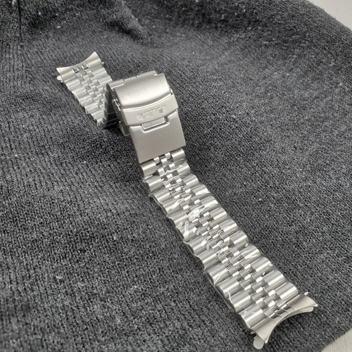 New silver for seiko 22mm - silver,